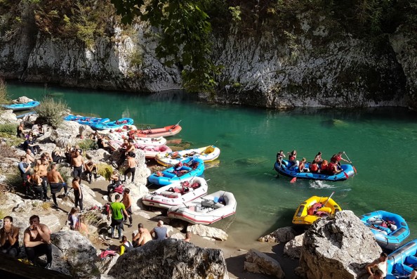 Experience rafting in Serbia